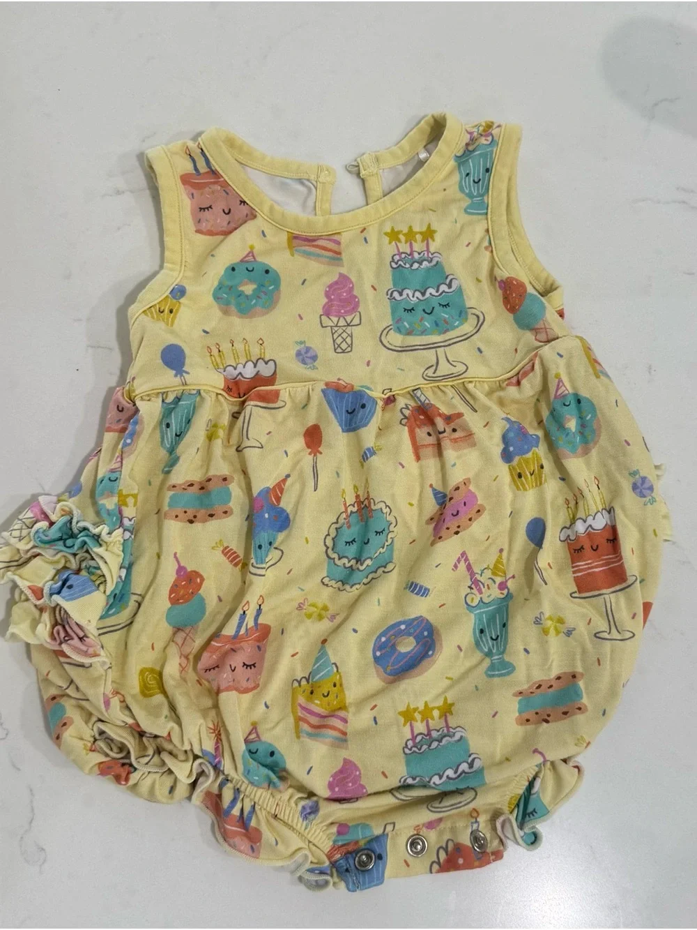Little sleepies bubble romper